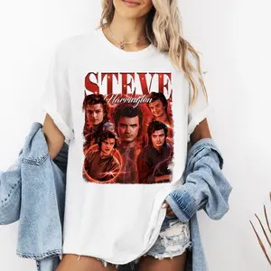 Steve Bootleg Inspired Comfort Shirt, Save Steve Harrington Shirt, Stranger Things Merch Fan-made Vintage Graphic Unisex Shirt, Sweater, Hoodie