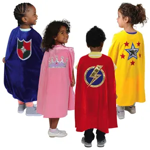 Kaplan Early Learning Adventure Capes | Toddler, Kid Pretend Play Dress-Up Clothes | Dramatic Play Superhero Costumes | Set of 4
