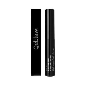 Jet Eyeliner Black - Intense Coverage Matte Formula, Reusable Tip, Made in Germany Lipliner Makeup Cosmetic