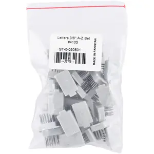 Extra Jeffers Standard Tattoo Letters and/or Numbers, 3/8"