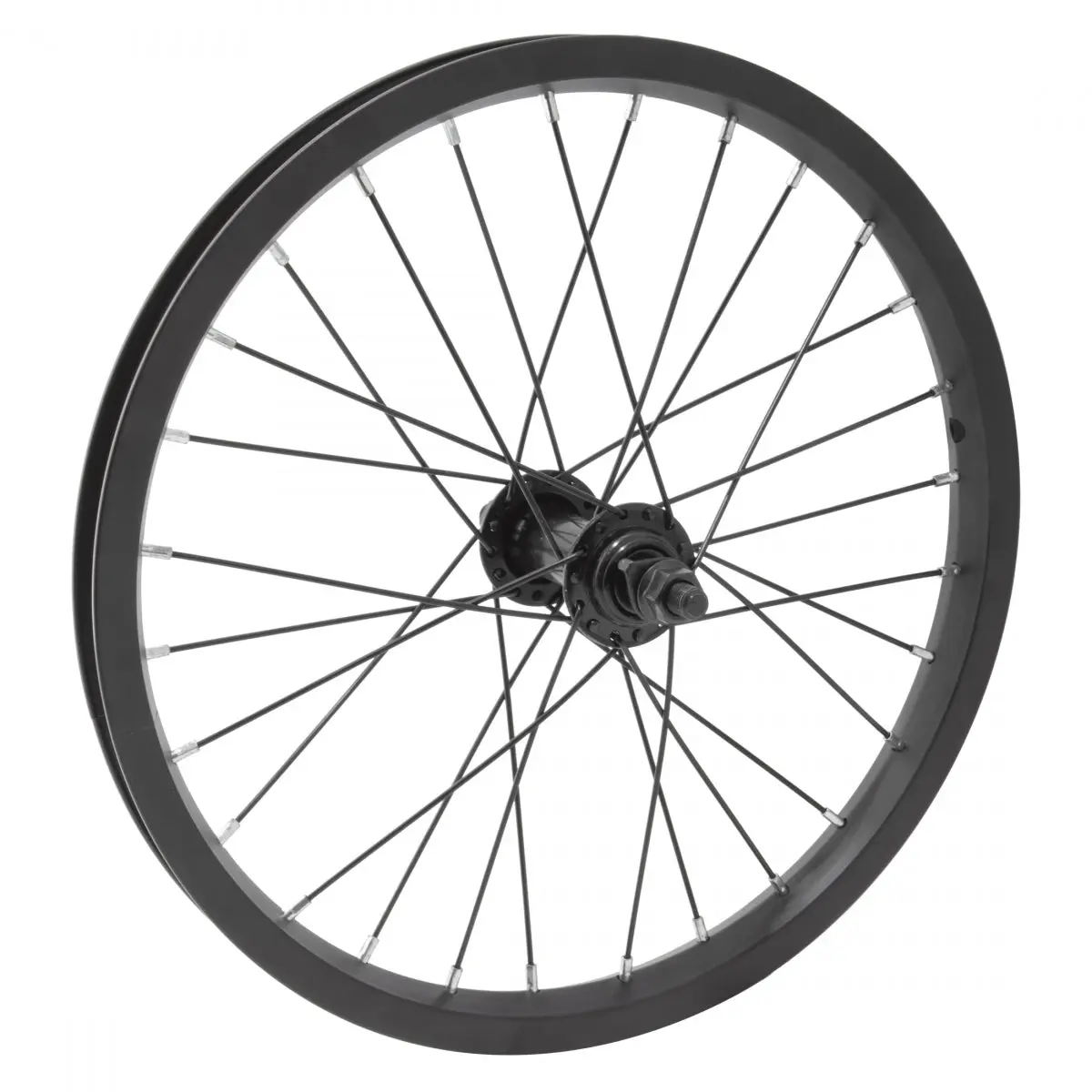 WHEEL MASTER WHL Front 16x1.75 305x19 ALY BK 28 STL BO 3/8 BK 14gBK
