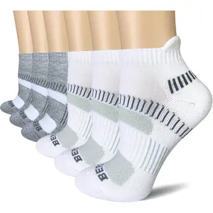 BERING Women'S Performance Athletic Ankle Running Socks (6 Pairs) BERING