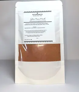 Clay Face Mask - Daily Skincare with Tumeric Powder Rose Clay Rice Powder & Flaxseed Powder for Natural Skin Care 59ml