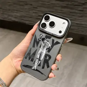 Phone Case: Football Gentleman N-Neymars Phone Case Suitable for iPhone 17,16, 15, 14, 13, 12, 11, Mini, Pro, Max, Air, - Anti-Drop Matte Back Cover