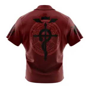 Edward V2 Fullmetal Alchemist Hawaiian Shirt | Cool Summer Anime Vibes for Men & Fans