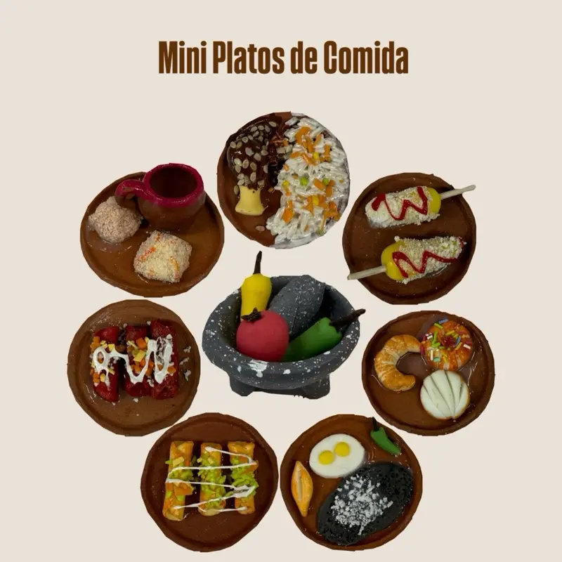 Mini Platos de Comida