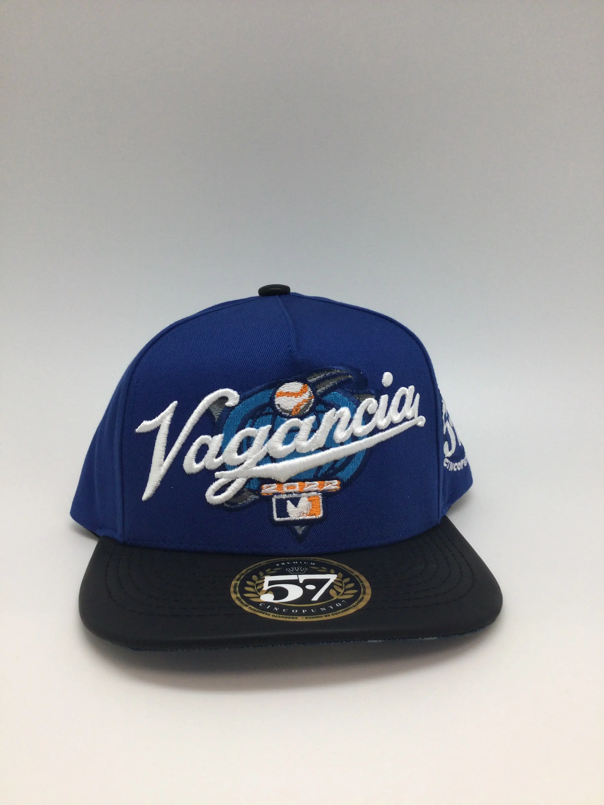 Vagancia 5.7 Hats Blue - World Series Design, High-Quality Materials, Ideal for Sports and Outdoors Activities