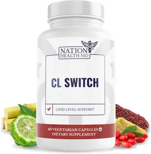 CL Switch Cholesterol Supplement with Bergamot Extract and Berberine – A Simple Way to Support Heart Health Daily!