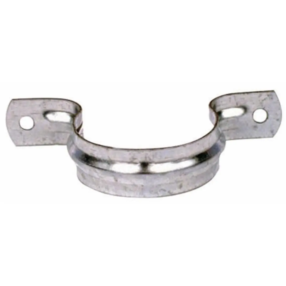 212 MAIN 2 in. 18 Gauge Galvanized Pipe Straps, 2 Holes, Two Holes
