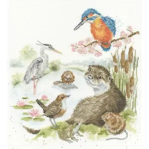 Bothy Threads The Water's Edge Counted Cross-Stitch Kit
