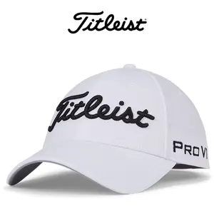 Titleist Men's Players Tech Golf Hat, Lightweight Performance Material, Zero Stitch Visor, UPF 50+ Sun Protection, Breathable Design