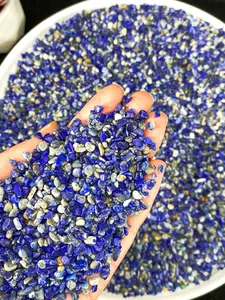 50g/100g/200g Blue Goldstone Chips, DIY Jewelry Making, Aquarium Decor, Home Decoration, Birthday Gift, Valentine's Day, Mother's Day