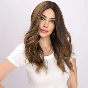 SMILCO/18-inch | Ombre Brown Loose Wave without Bangs | SM279-1