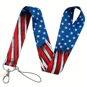 American Patriot Lanyard - Stars and Stripes Design