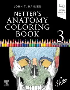 Netter's Anatomy Coloring Book -- John T. Hansen, Paperback