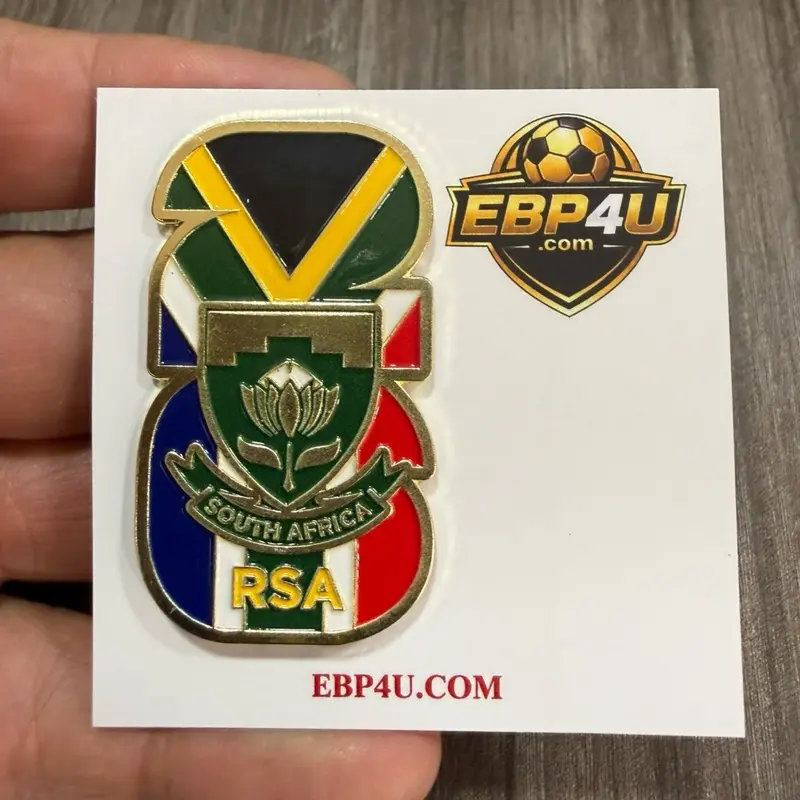 South Africa soccer Pins