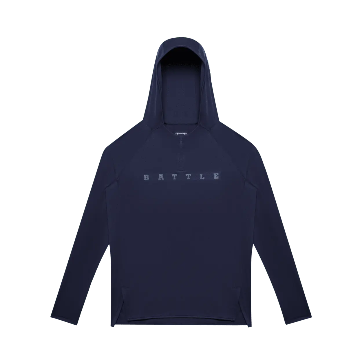 BATTLE Fly Quarter Zip Hoodie Ultra Lightweight Quick Dry Performance Moisture Management System for Autumn Training S-XXL