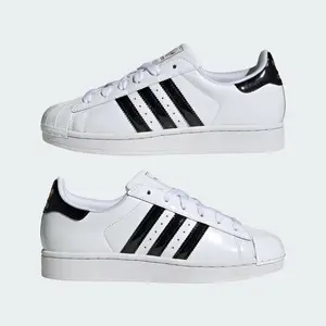Adidas Originals SUPERSTAR Rubber Shell Toe Low-Top Sneakers Unisex White & Black Sports Skate Shoes for Men and Women Trendy Trainers shoes to buy 2026 rick owens sneakers