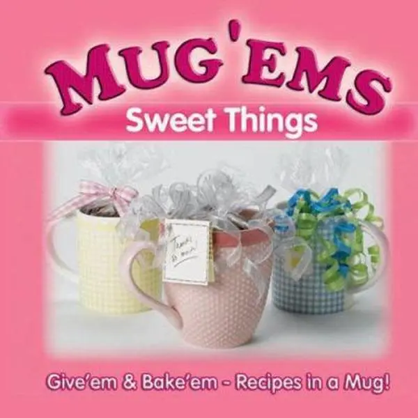 USED Book - Mug'ems: Give 'em & Bake 'Em, Recipes in a Mug by CQ Products (Spiral-bound) - english