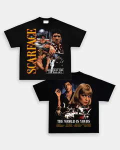 SCARFACE V3 TEE - [DS] Movie Lover Shirt, Movie Tee, Soft Cotton Unisex Shirt, Film Fan Gift, Vintage Y2K T-Shirt,Hoodie,Sweatshirt