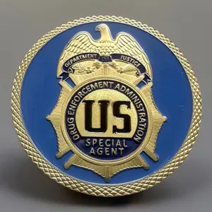 DEA UNITED STATES DRUG ENFORCEMENT ADMINISTRATION Challenge Coin. Great gift! Fast shipping!