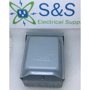 Midwest Outdoor Power Outlet 50 Amps U054P Receptacle 120/240V Surface Mount