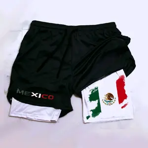 Mexico "Compression" Gym Shorts"