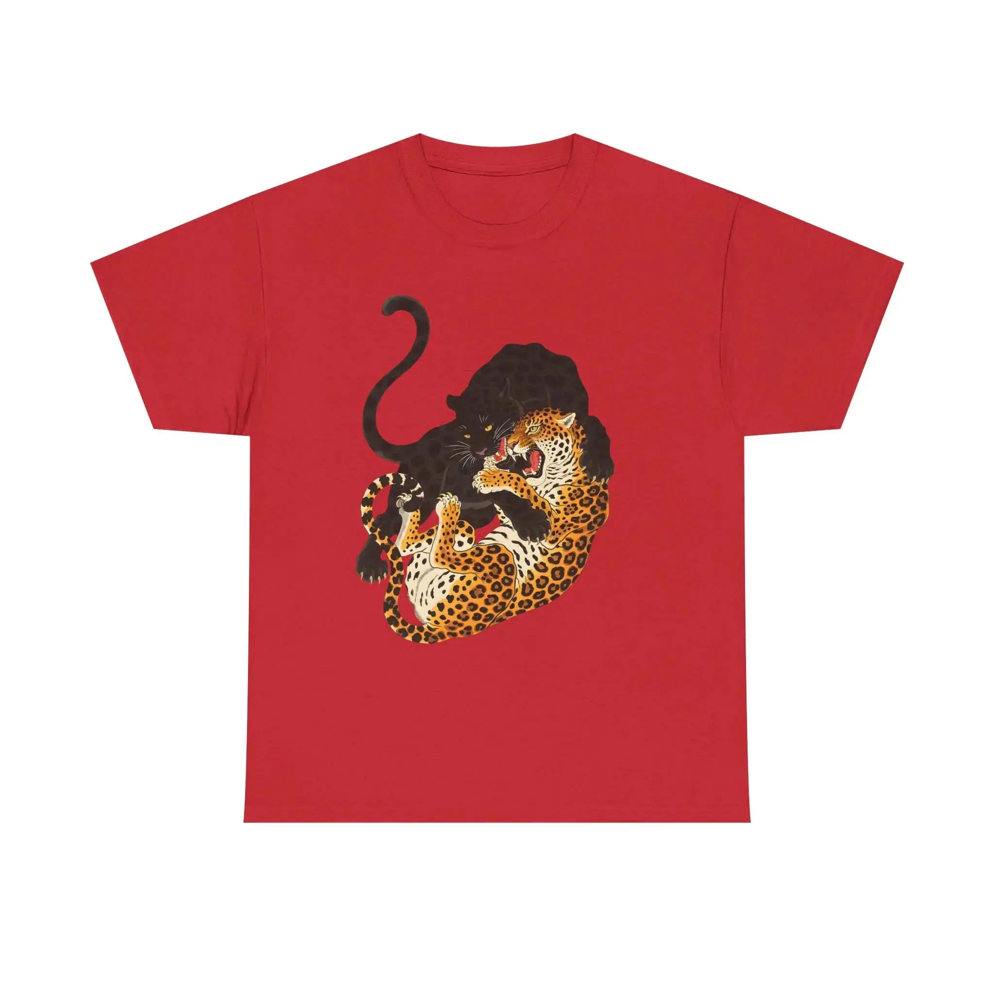 Wild Jungle Panther Leopard Graphic Tee – Vintage Wildlife