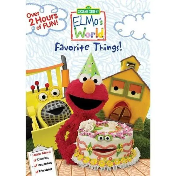 Sesame Street - Elmo Worlds: Elmos Favorite Things  [DVD Video Disc] Full Frame