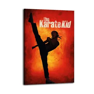 The Karate Poster Kid Martial Arts Sports Drama Retro Movie (16) Gift For Friend Poster Bed Room Living Room Decor Modern Aesthetic Modern Aesthetic Office Gym Art Posters For Dorm Wall Decor