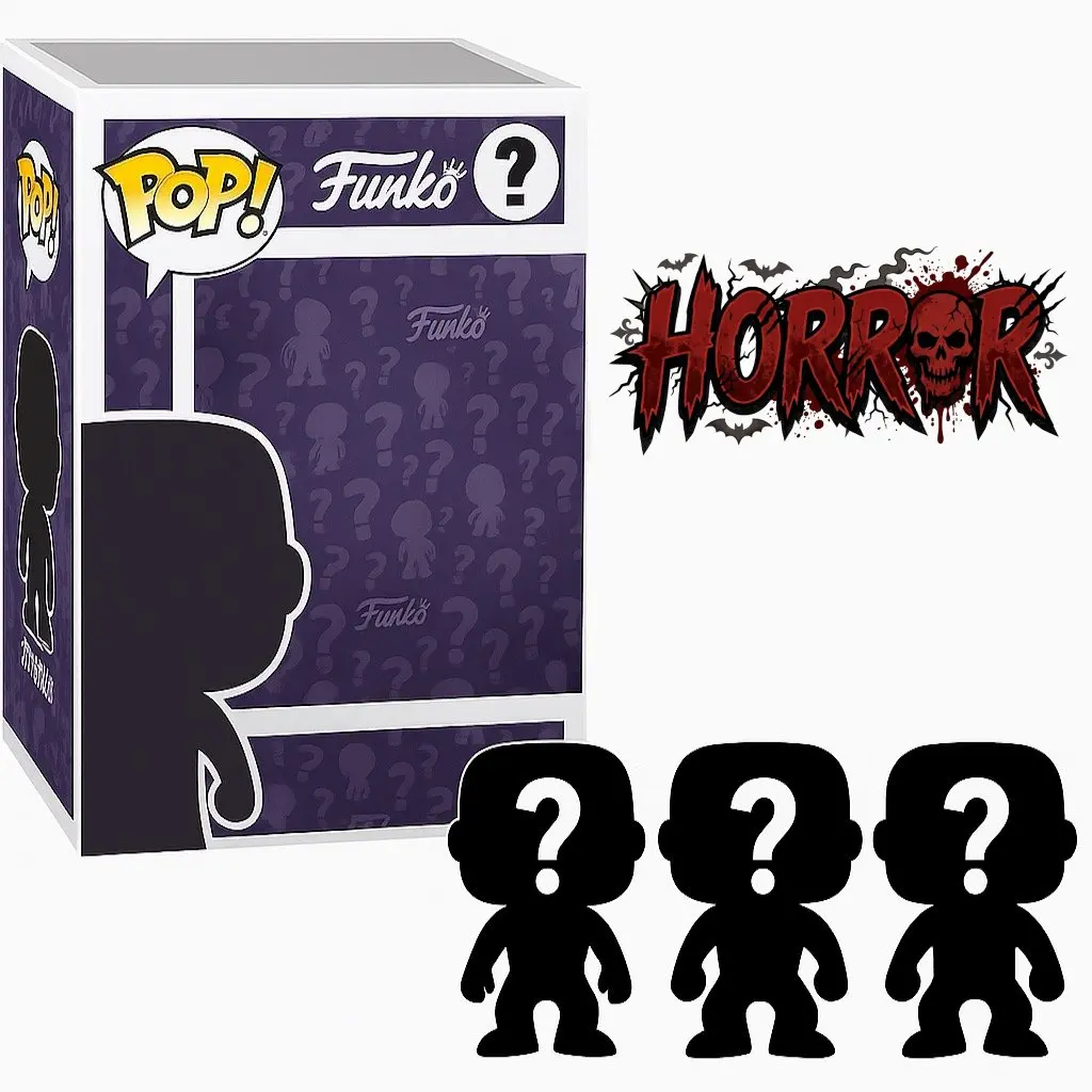 Set of 3 Surprise Mystery Horror Funko Pop! Randomly Selected