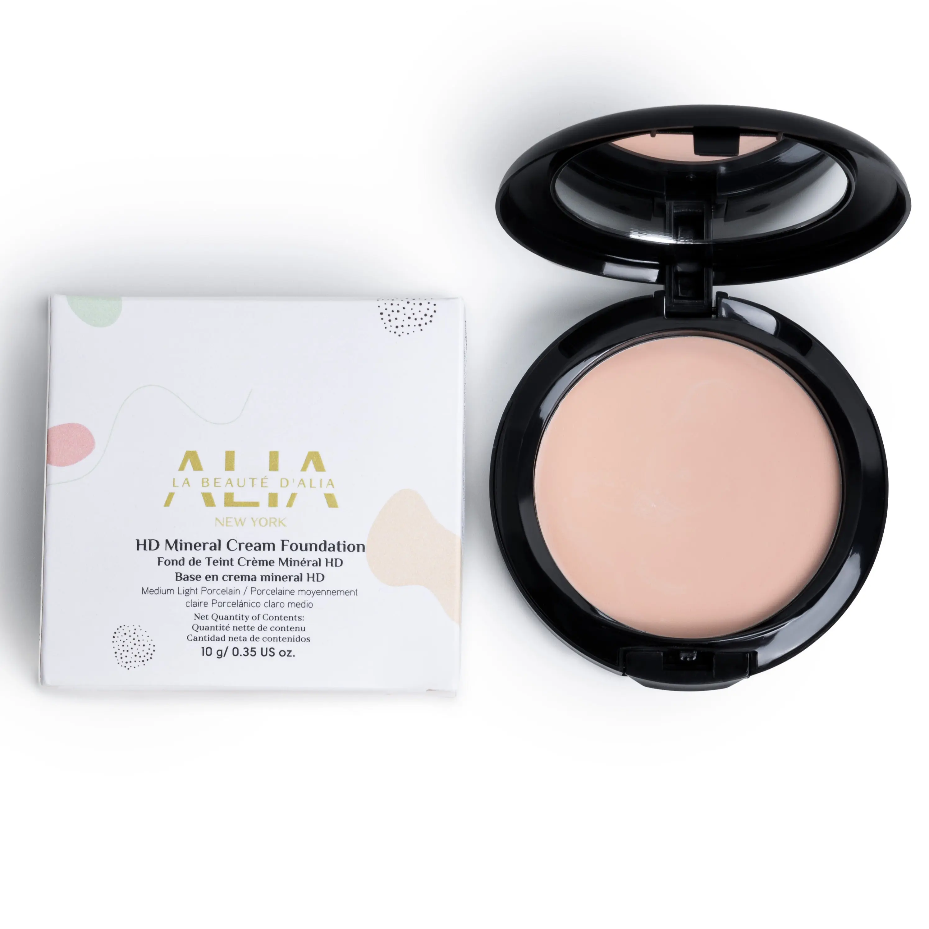 HD Mineral Cream Foundation: Long-Lasting Coverage