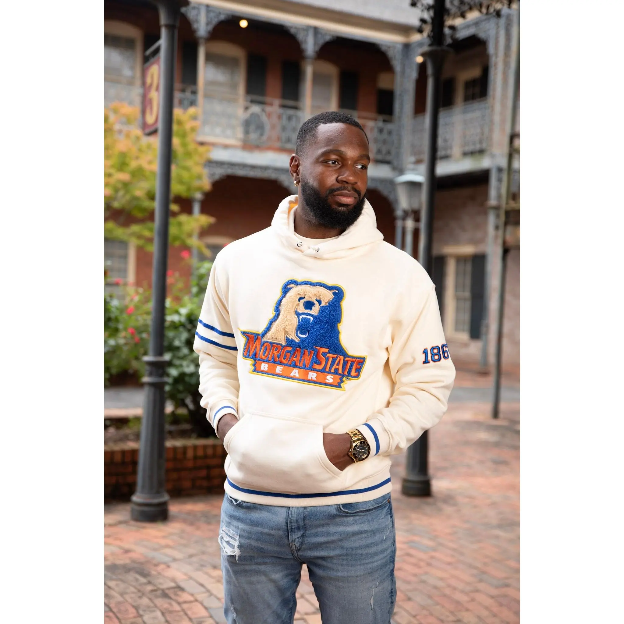 Morgan State Mascot Hoodie (Unisex)