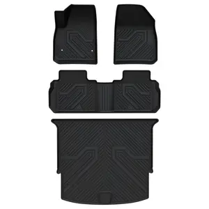Lasfit fit for 2019-2026 Chevrolet Blazer Floor Mats & Cargo Mat, Fit Gasoline Only & Without Optional Cargo Management System