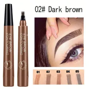 Waterproof Liquid Eyebrow Pen, Long-lasting Smudge Proof Eye Brow Makeup Product