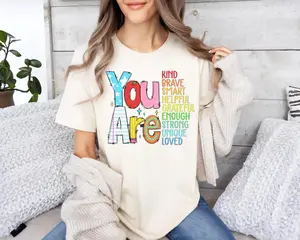 You Are Kind Teacher Shirt_ Retro Back to School Tee