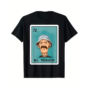 El Toxic Card Mexican Lottery Game T-Shirt