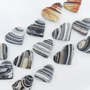 Stromatolite Heart Crystal Carving
