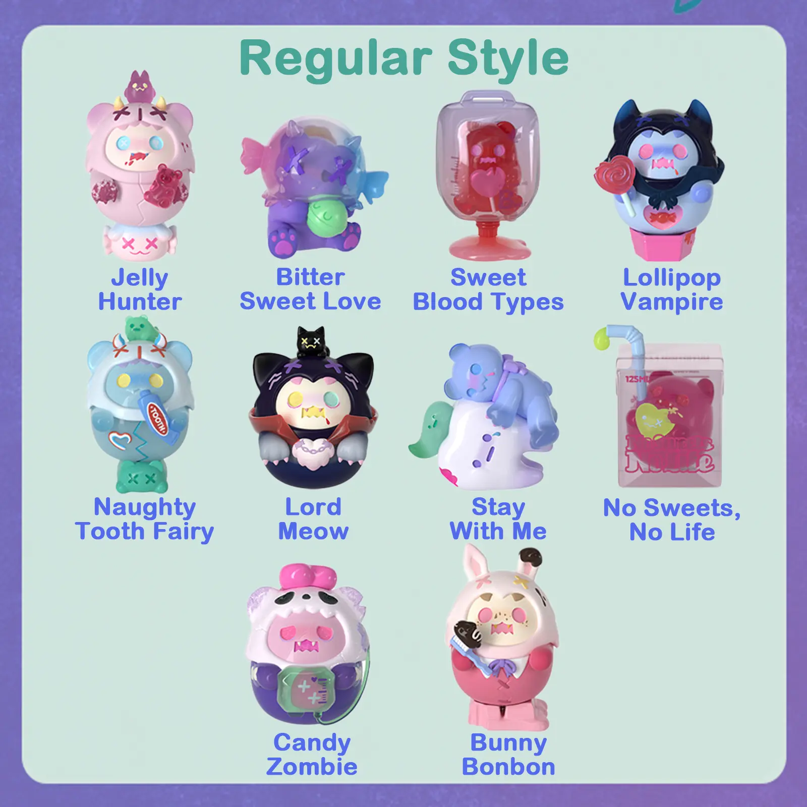 ShinWoo Ghost Bear Vampire Candy Shop Series Blind Box - TikTok Shop