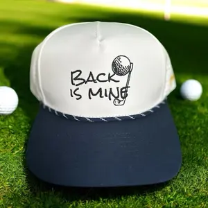 Baniba Golf Performance Hat - Breathable, Sweat & Water Resistant Golfing Snapback Hat