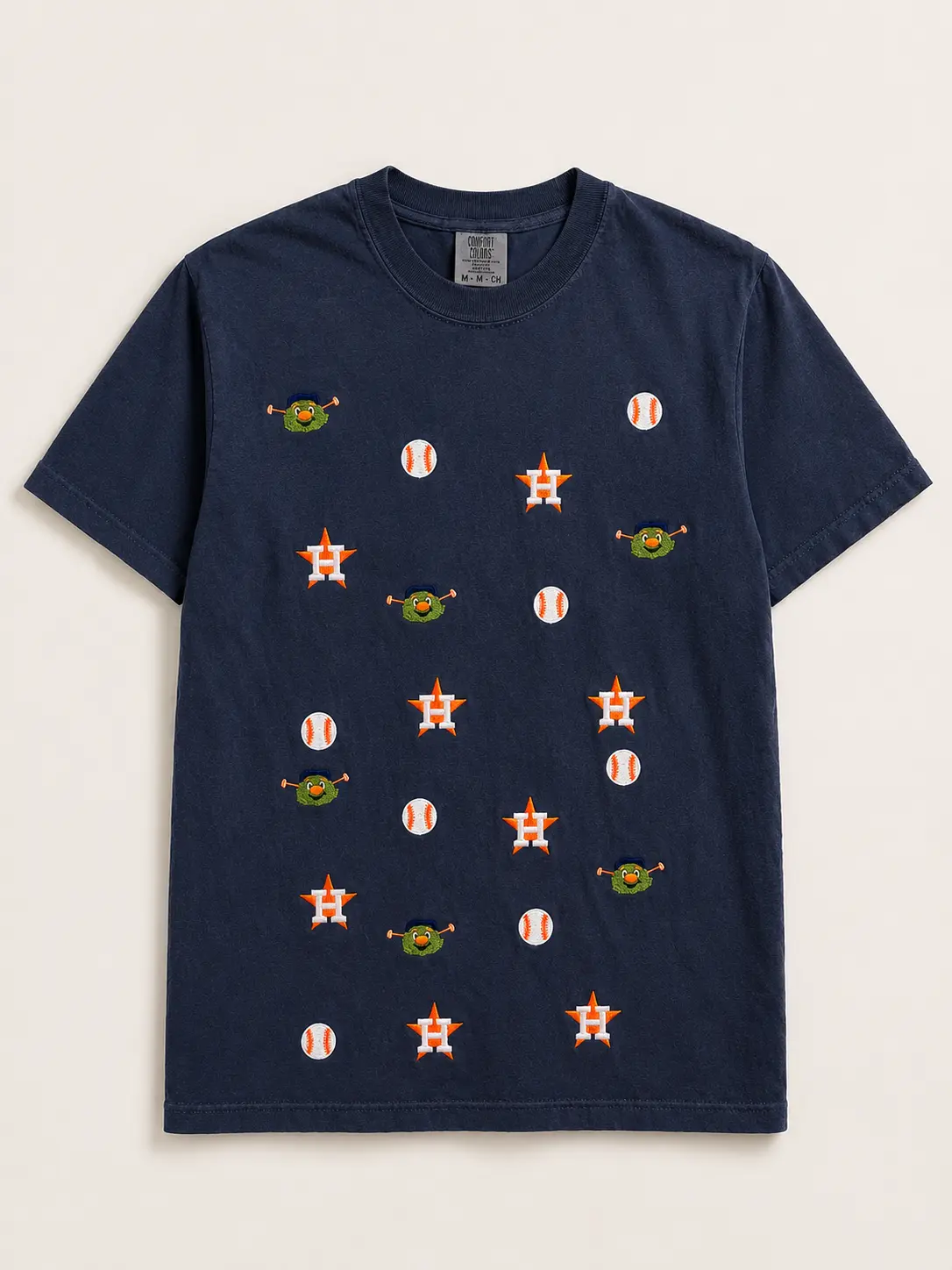 Embroidered Astros tee