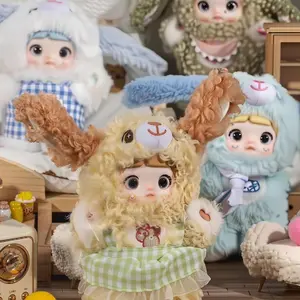 Nommi V5 Puppy Diary Series Plush Blind Box 1PC (1 of 9 Possible Styles) Cute Figures Collectible Toys Birthday Gifts