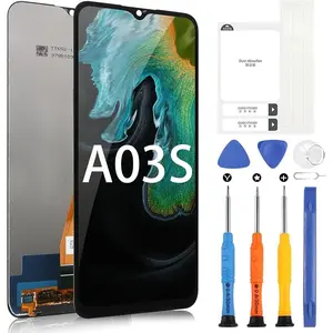 Screen Replacement for Samsung Galaxy A03s, LCD Display for Samsung Galaxy A03s SM-A037U 6.5 inch Touch Screen Digitizer Glass Full Assembly with Repair Tools (Not for A037A A037W A037G and A03)