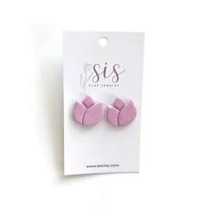 The Tulip Stud - Pink
