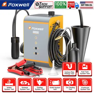 FOXWELL SD201 12V Automotive Smoke Leak D etector ,EVAP Diagnostic Tool, Professional Leak Detection for Cars Auto Diagnostic Tools