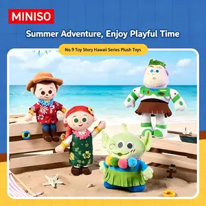 MINISO Toy Story Hawaiian Series Plush Dolls, Stuffed Toys for Gifting