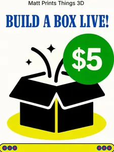 $5 LIVE Build a Box! Build a box live with us! Choose your own prints!