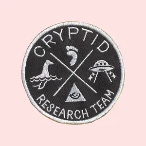 Sasquatch, Nessie, Mothman, Oh My! Cryptid Research Team Patch