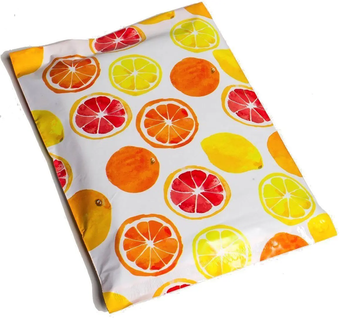Citrus Orange Poly Mailers Size 10x13 Colorful Shipping Bags