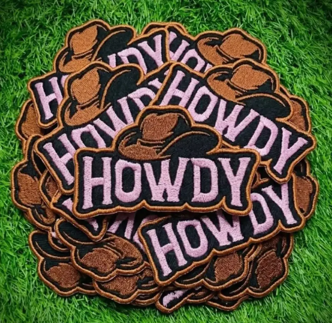 Pack of 50 custom Embroidery Patches (Wholesale MOQ 50 Bundle)